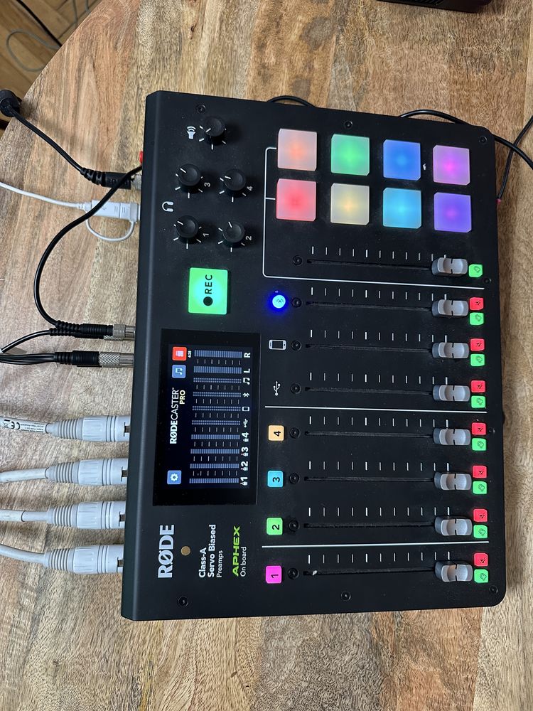 Mixer RODE Rodecaster Pro 7 canale plus sound pads