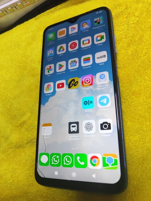 Продам телефонный аппарат Redmi 9t 128Gb blue