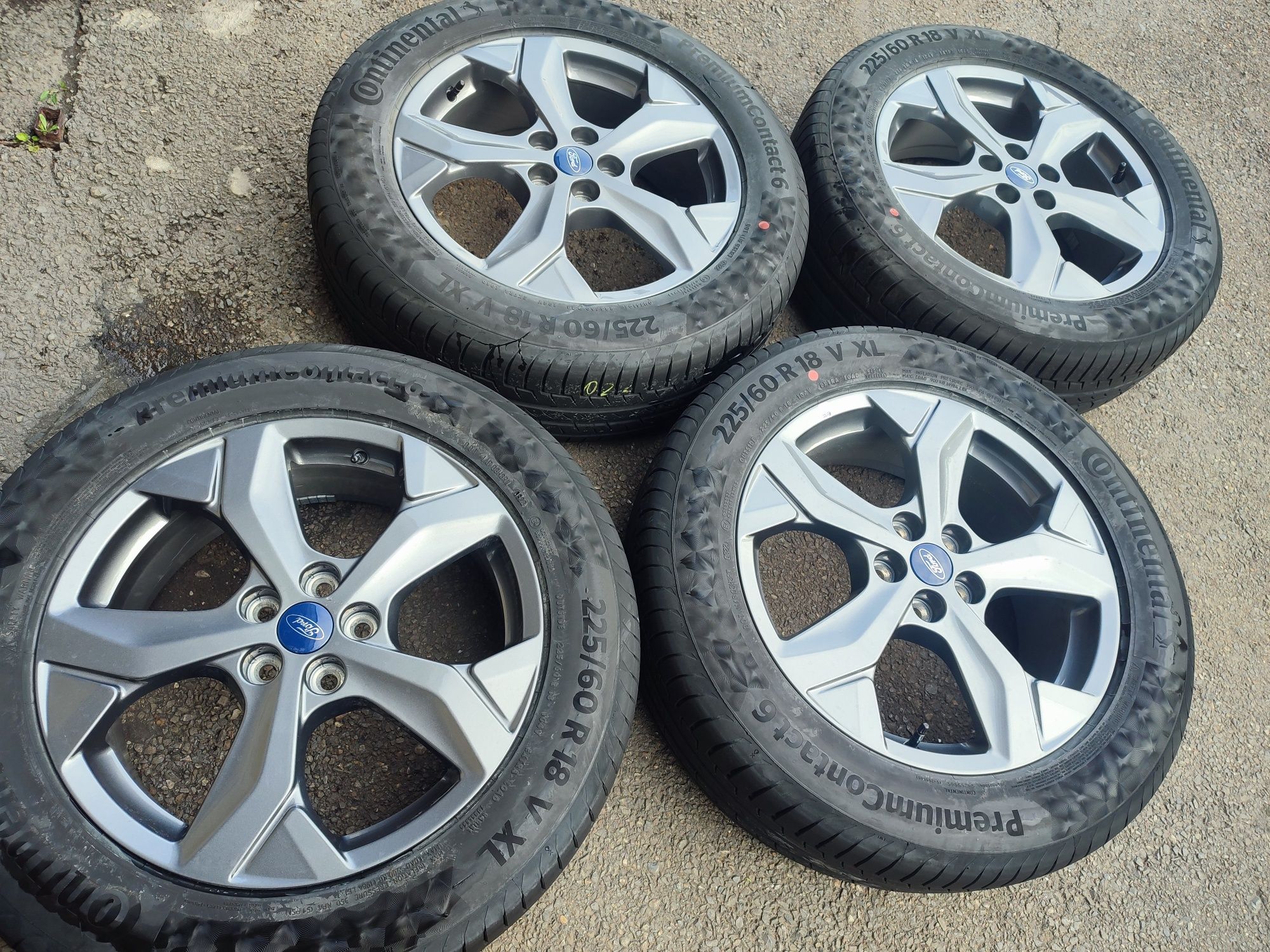 18" оригинални алуминиеви джанти с гуми за Ford Kuga...