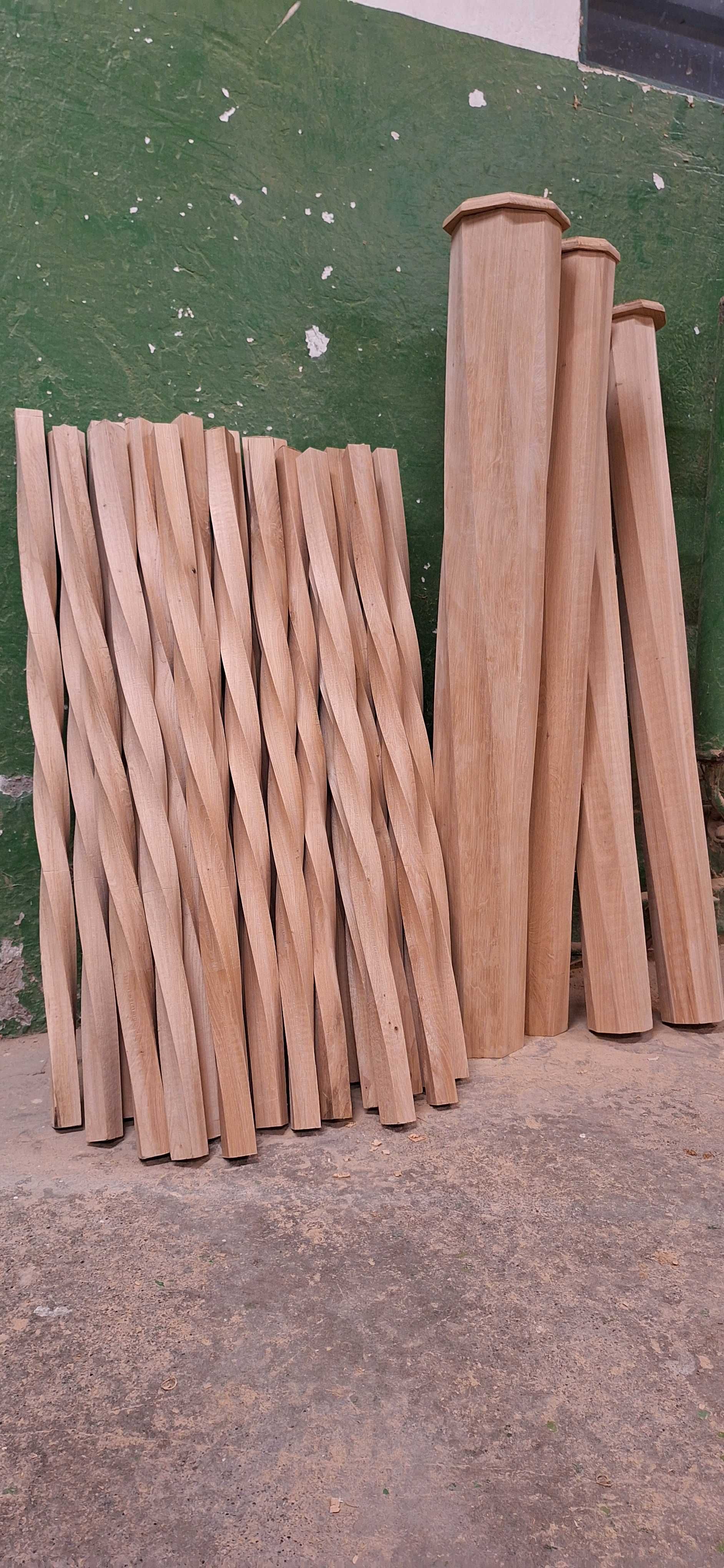 Balustri din lemn