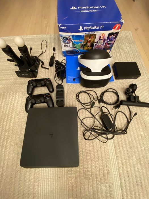 PS 4 1 TB slim +VR + joystik