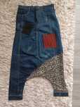 Fusta-pantalon de blug