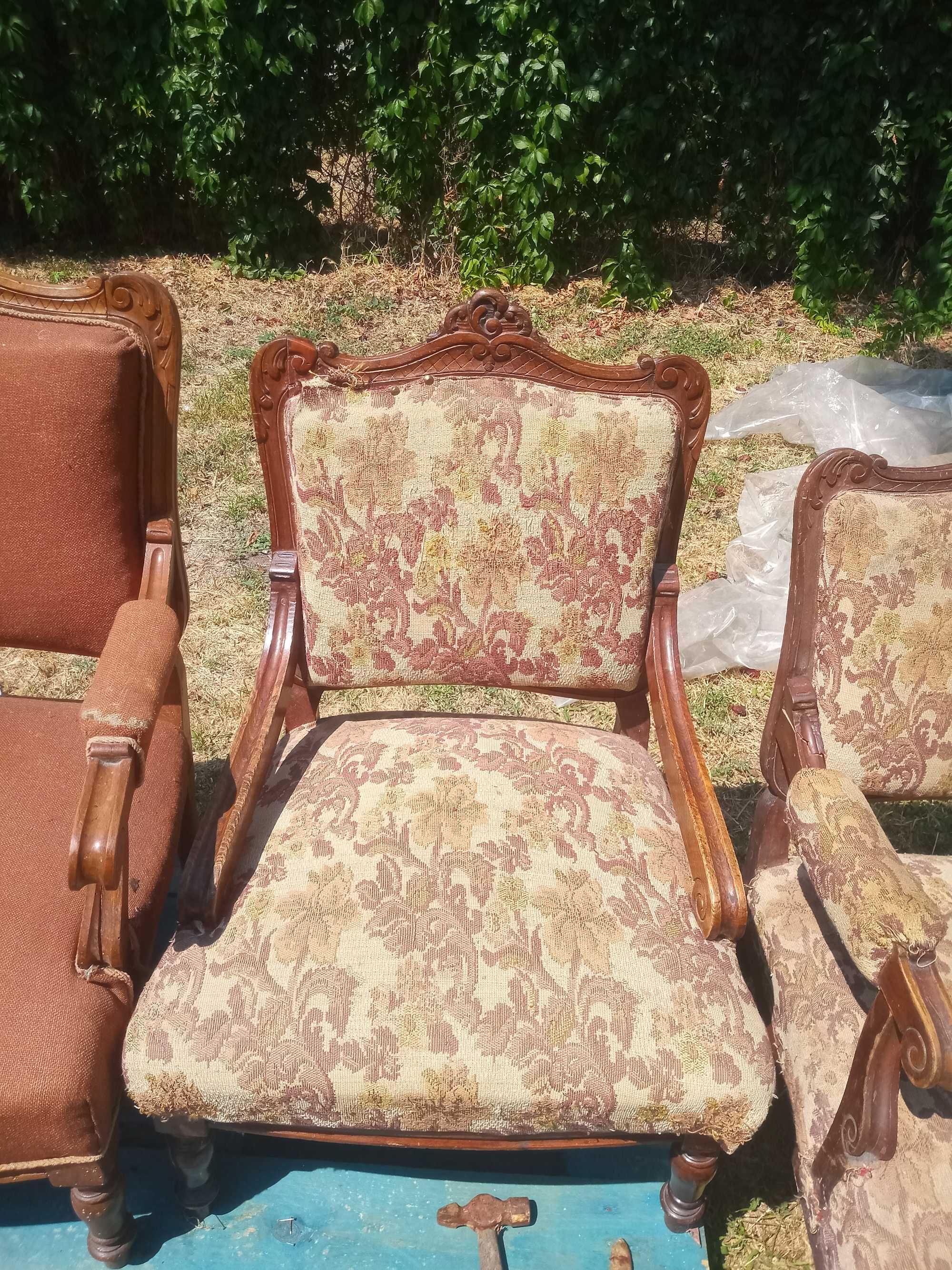 Старинни виенски кресла фотьойли