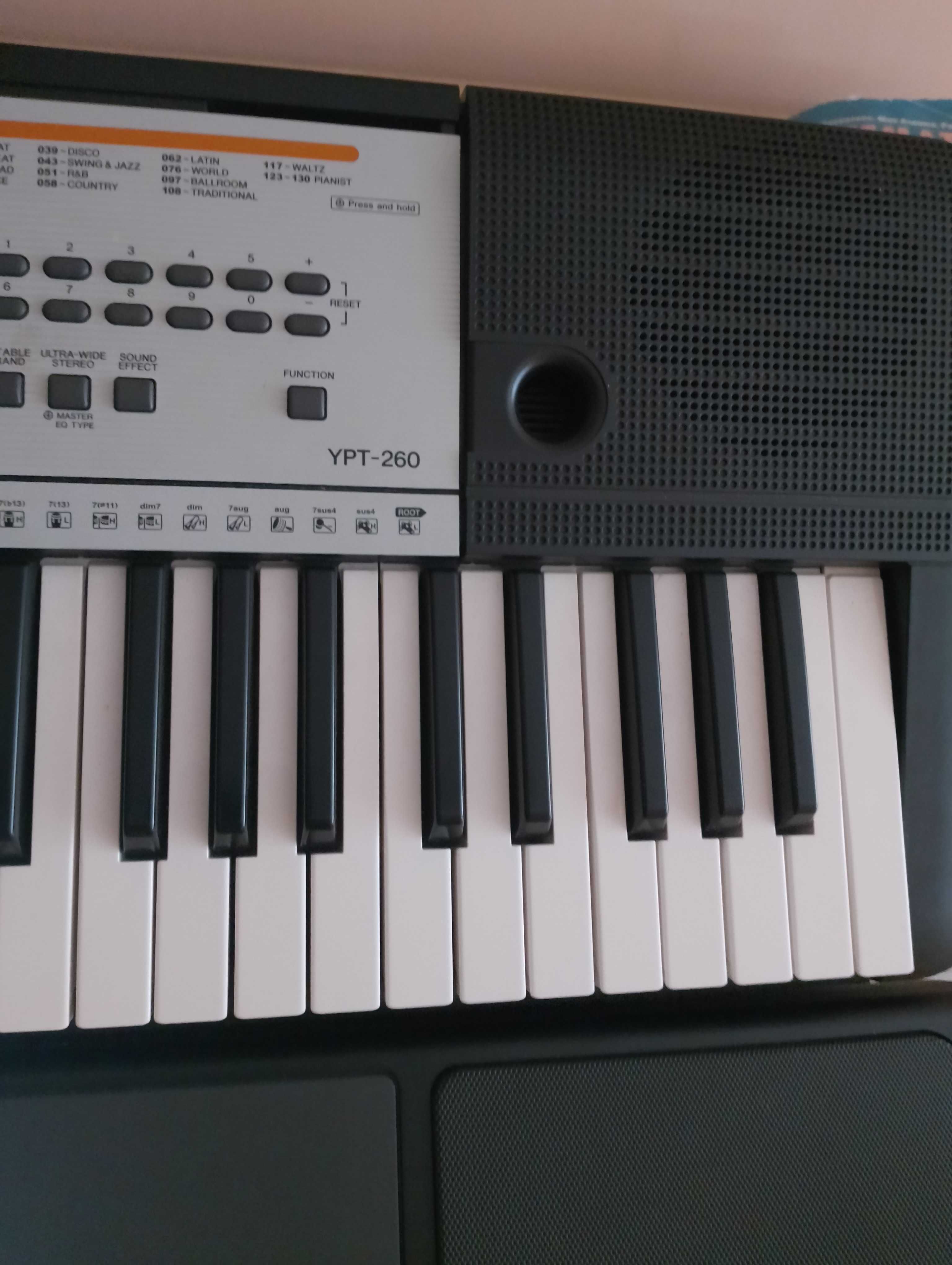 Yamaha ypt-260 синтезатор