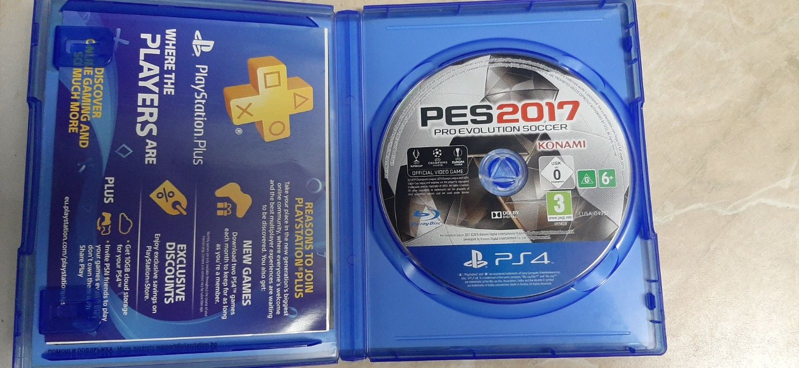 Игра PES2017 PS4
