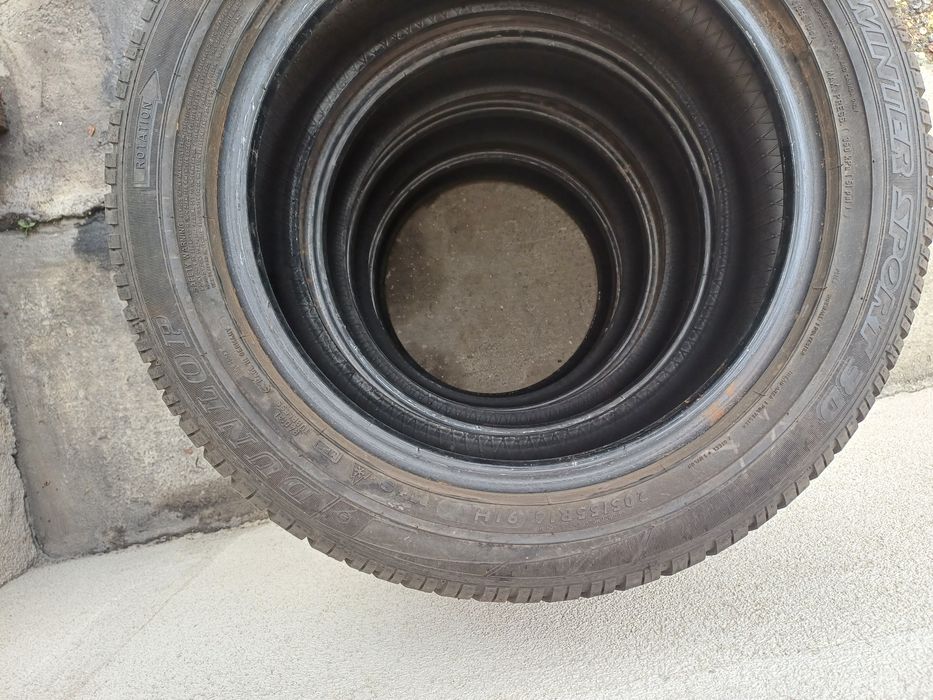 205 55 16- anvelope iarna (3 seturi)!