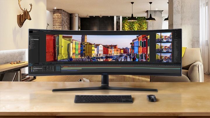 Monitor Samsung 49’ 3840x1080 144hz nou