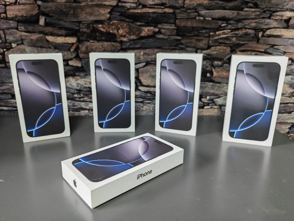 ^^^ЗАПЕЧАТАН 256GB iPhone 16 Pro Max Гаранция Yettel 3г Black