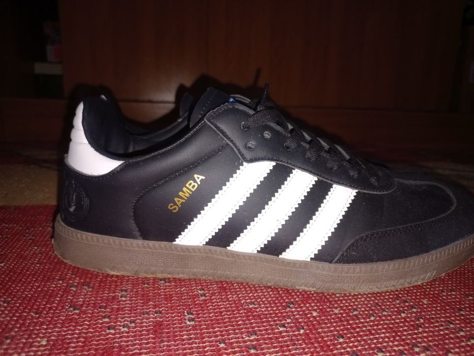 Кроссовки Adidas Samba чёрные