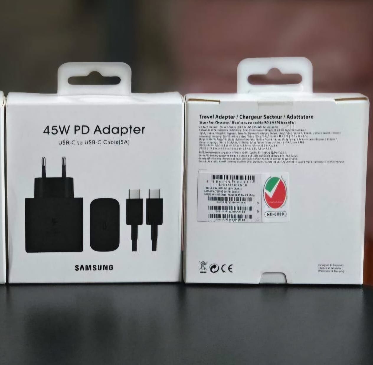 Samsung 45W PD Очень Быстрая Зарядка 2.0 Оригинал S22-S24 Ultra Fold