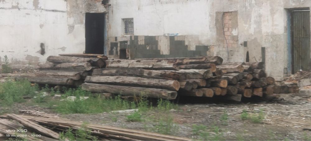 Продам бревна из лиственницы