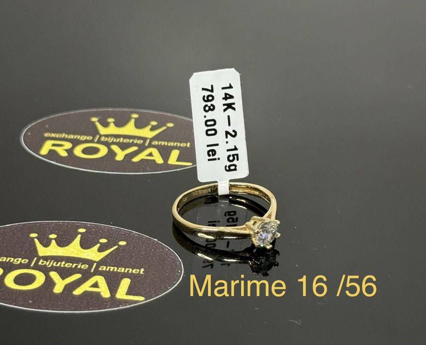 Bijuteria ROYAL : Inel AUR 14K / 2.15 GR