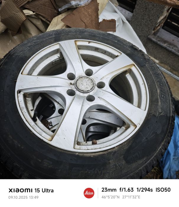Set jante Golf 5 cu anvelope iarnă Nankang 205/60/R16