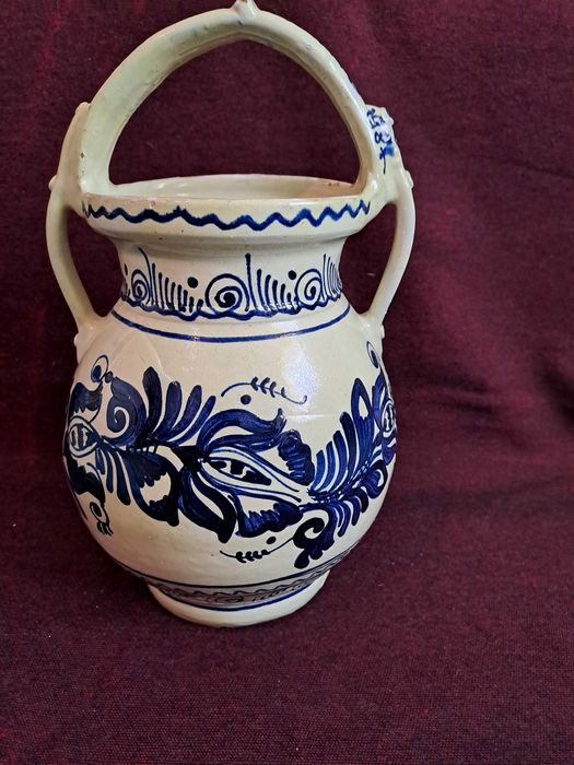 ceramica Korond semnat Ilyes M datat 1987
