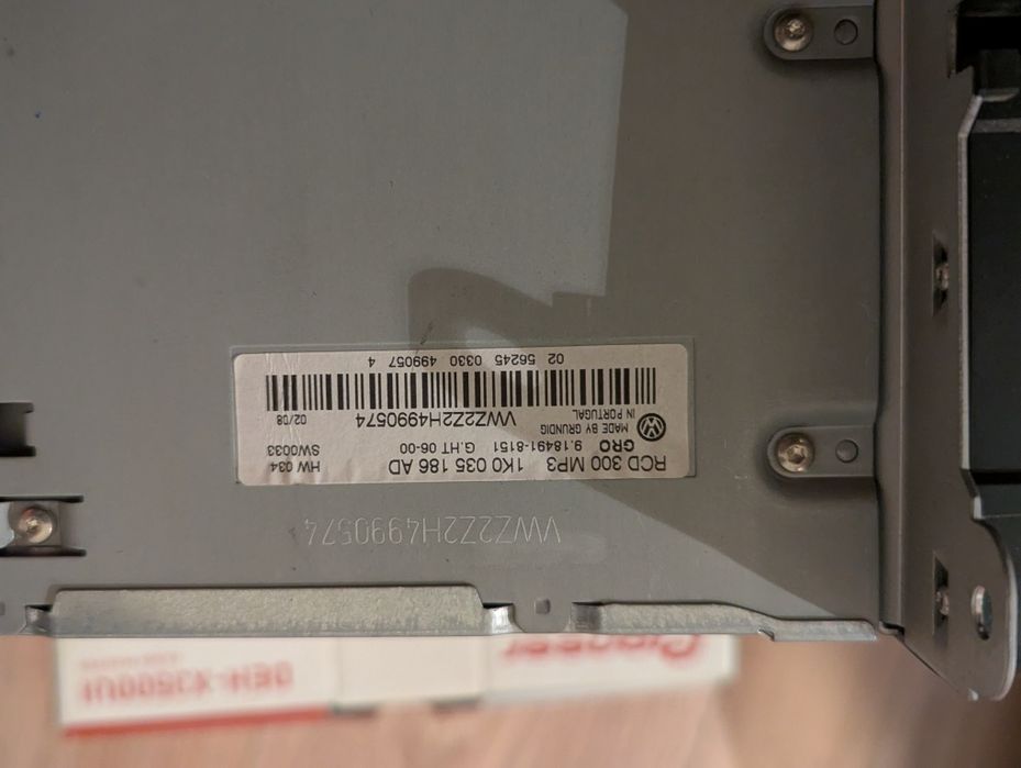 Оригинално радио + сд и мп3 от Голф 5