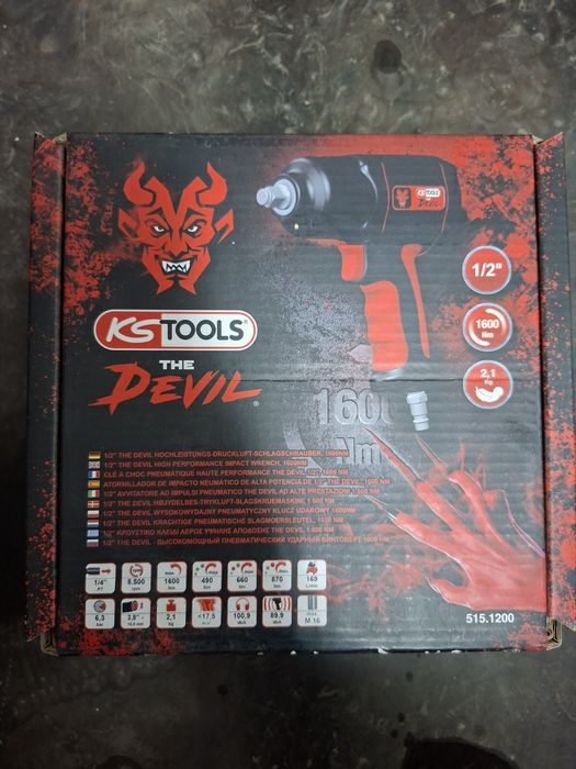 Pistol de impact pneumatic