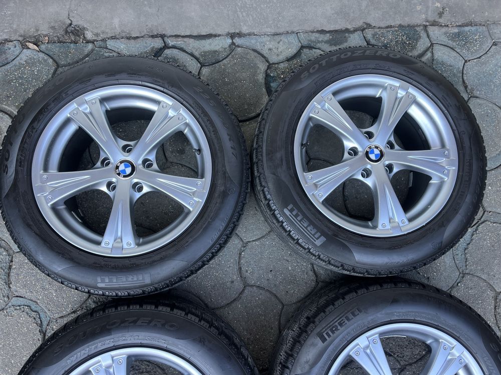 Jante aliaj 5x120mm, anvelope 225/60 R17 BMW X3 F25, E83, X4 F26,