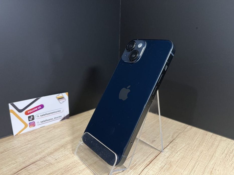 iPhone 14 128Gb Midnight Second-Hand Satisfăcător 3 ani garanție, Tele