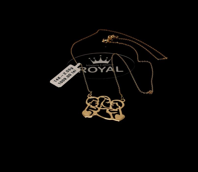 Bijuteria Royal lant din aur 14k 2.53 gr
