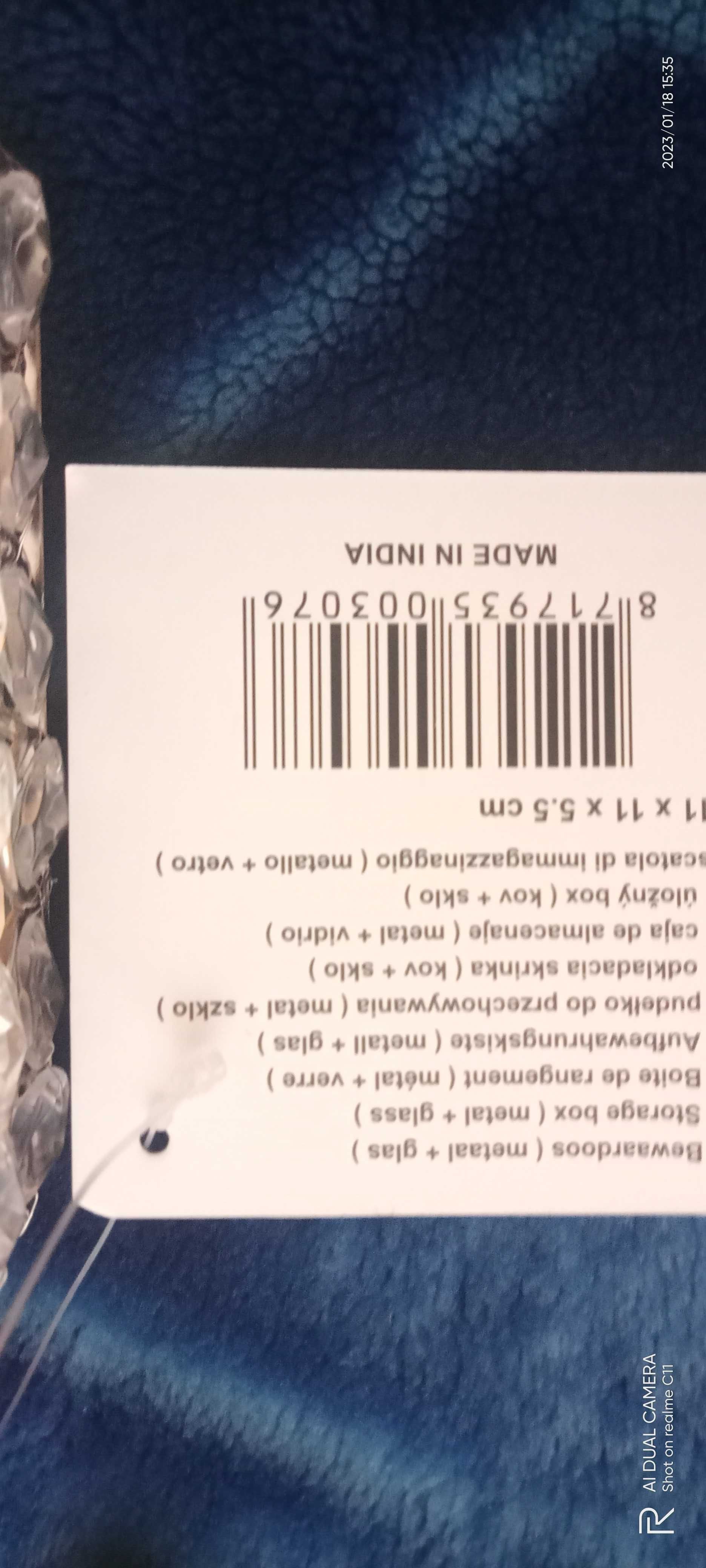 Декорация -кутики за бижута и свещници-Внос