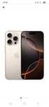 Telefon mobil Apple iPhone 16 Pro, 128GB, 5G, Desert Titanium