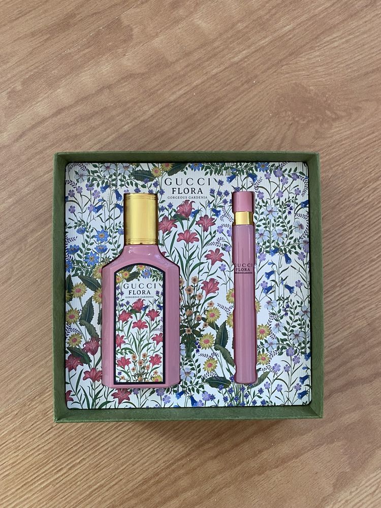 Свеж летен парфюм Gucci Flora Gorgeous Gardenia комплект