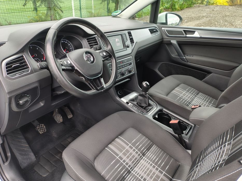 ~VwGolf 7 Sportsvan~2016~AlbPerlat~1.6TDI~Rate cu avans0~Garantie