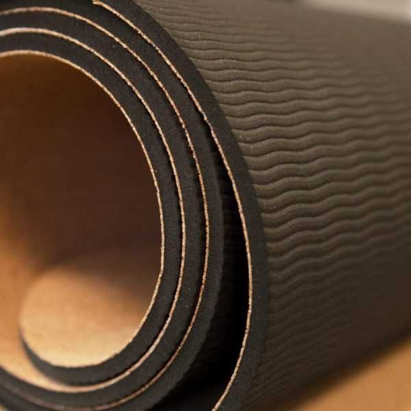 Постелка за Йога , Корк , Classic Cork Yoga Mat , 4 mm, Фитнес Килимче
