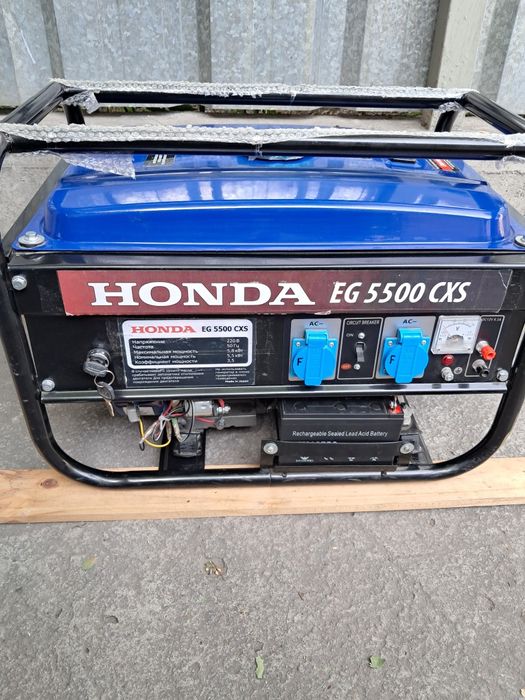 Бензиновый электрогенератор HONDA EG 5500 CXS