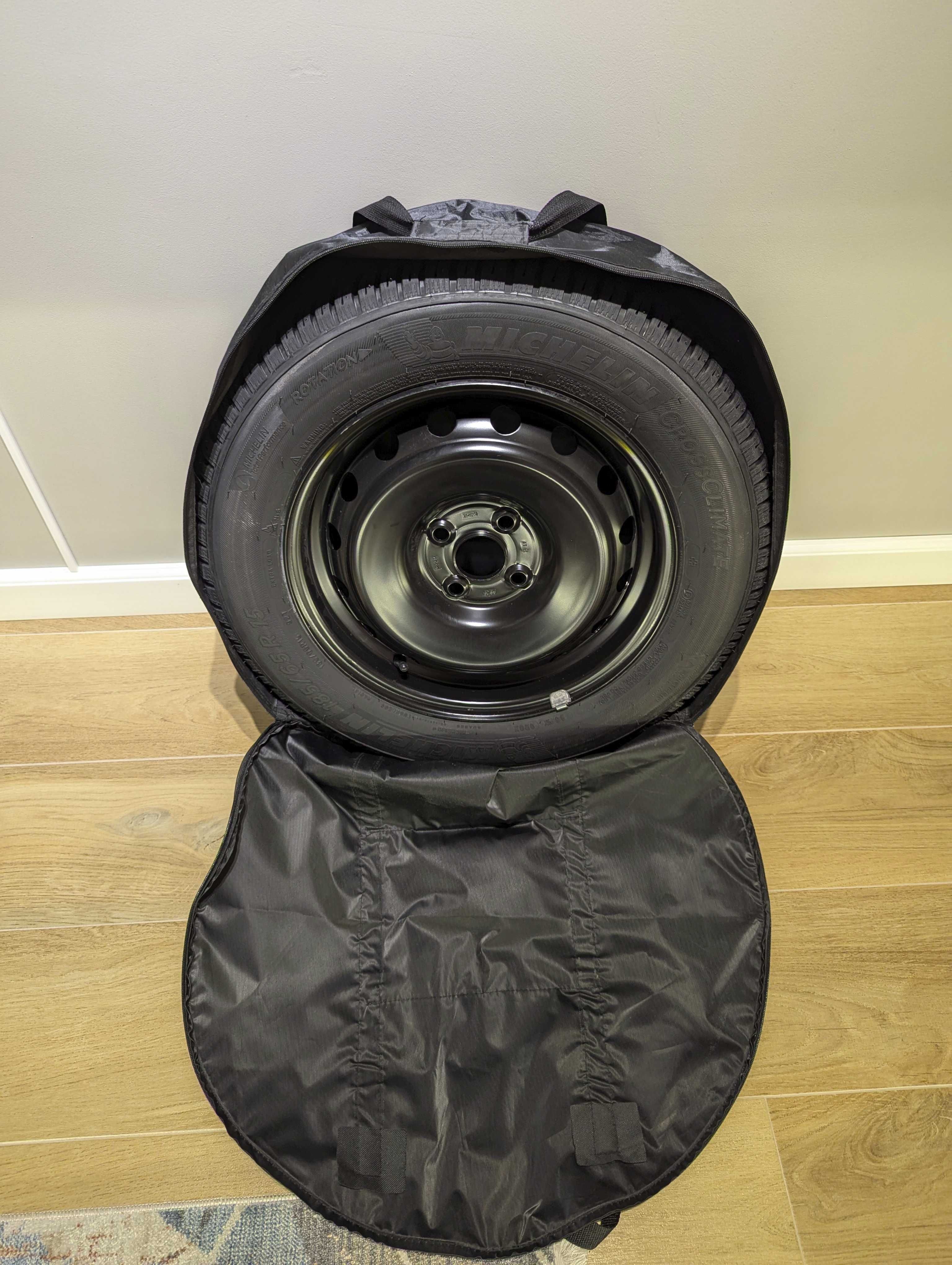 Janta otel+anvelopa all-season Michelin CrossClimate 4x100 185/65/R15