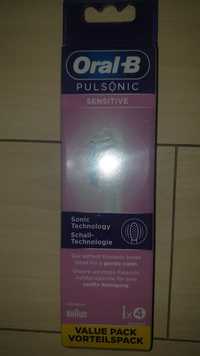 Set 4 rezerve Oral B pulsonic sensitive
