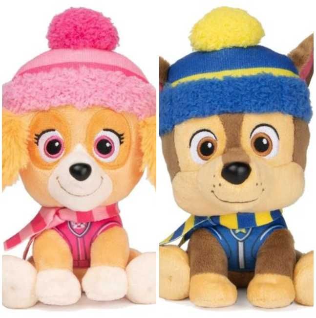 Плюшена играчка Пес Патрул Paw Patrol Скай и Чейс, 28см