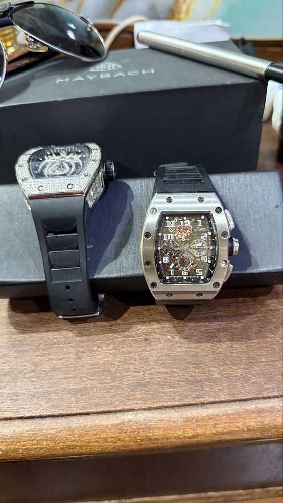 Richard Mille Skeleton Iced Moissanite