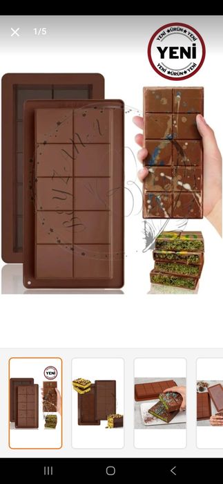 Дубай шоколадини килиш учун Kadayif ва колиб