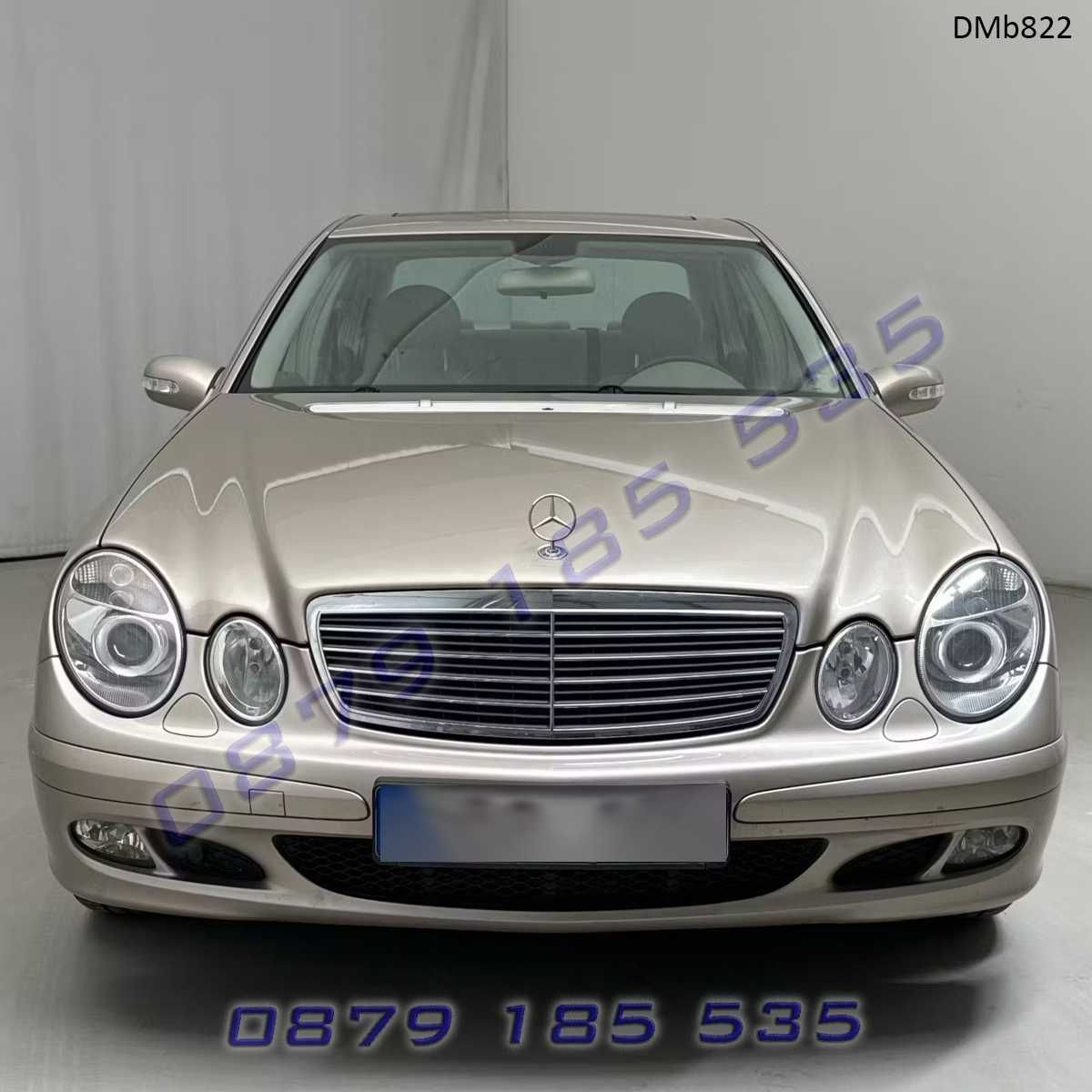 Решетки халогени предна броня Mercedes W211 части мерцедес в211 отпред