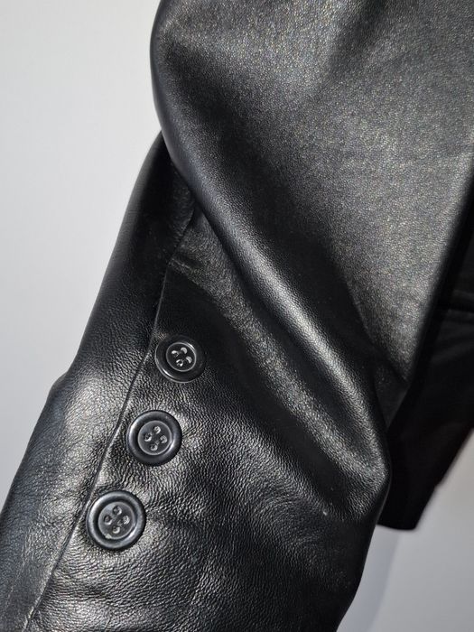 sacou piele barbati mărimea 50.lungime 77 cm