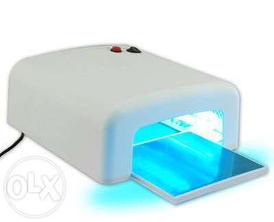 Kit EXTRA unghii false- lampa UV+accesorii + GHID APLICARE