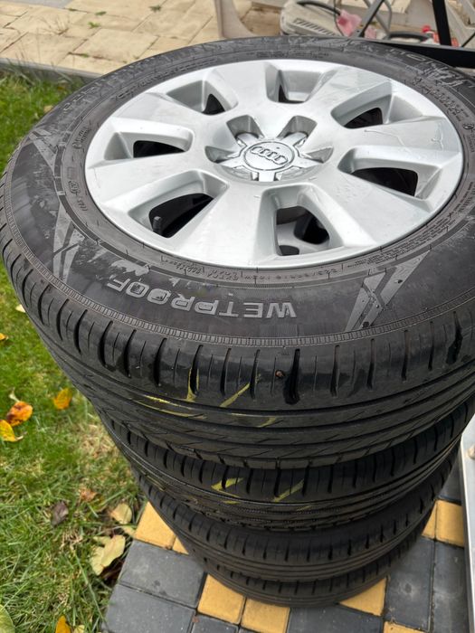 Roti Audi r16 complete cu anvelope de vara