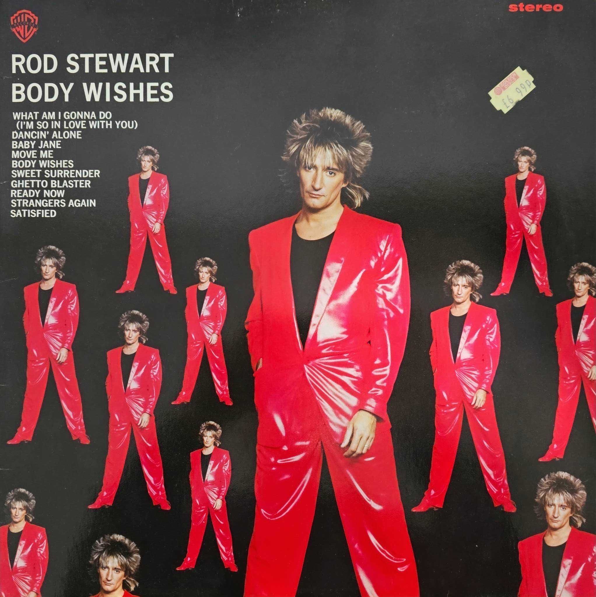 Грамофонна плоча - Rod Stewart - Body Wishes - Mint качество