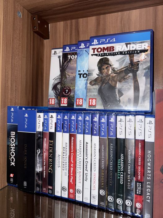 PS5 Slim 1TB + 28 игри