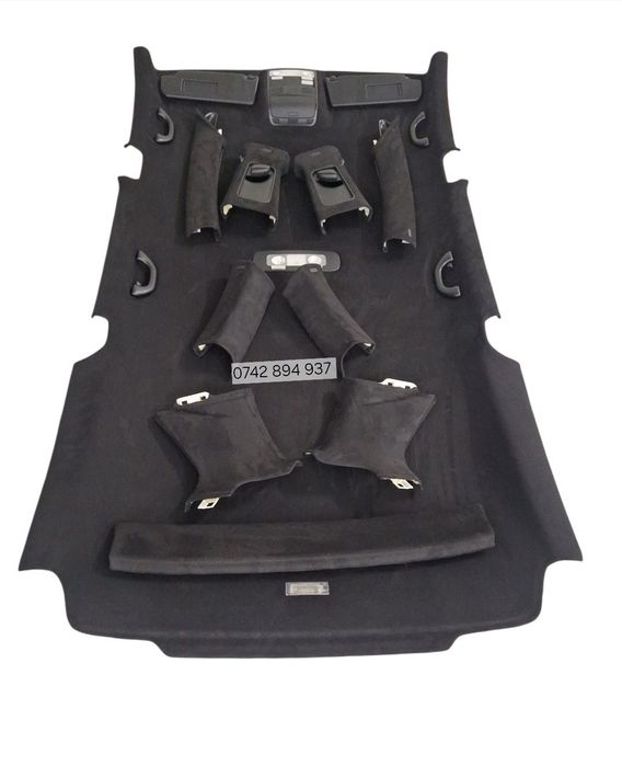 Tapiterie plafon negru B6 + stalpi alcantara Combi Vw Passat B6 Combi