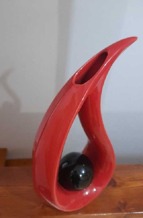 vaza soliflora din ceramica smaltuita