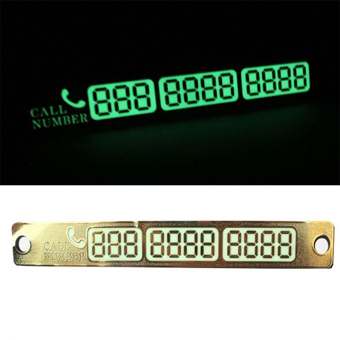 Plăcute cu număr de telefon / parcare