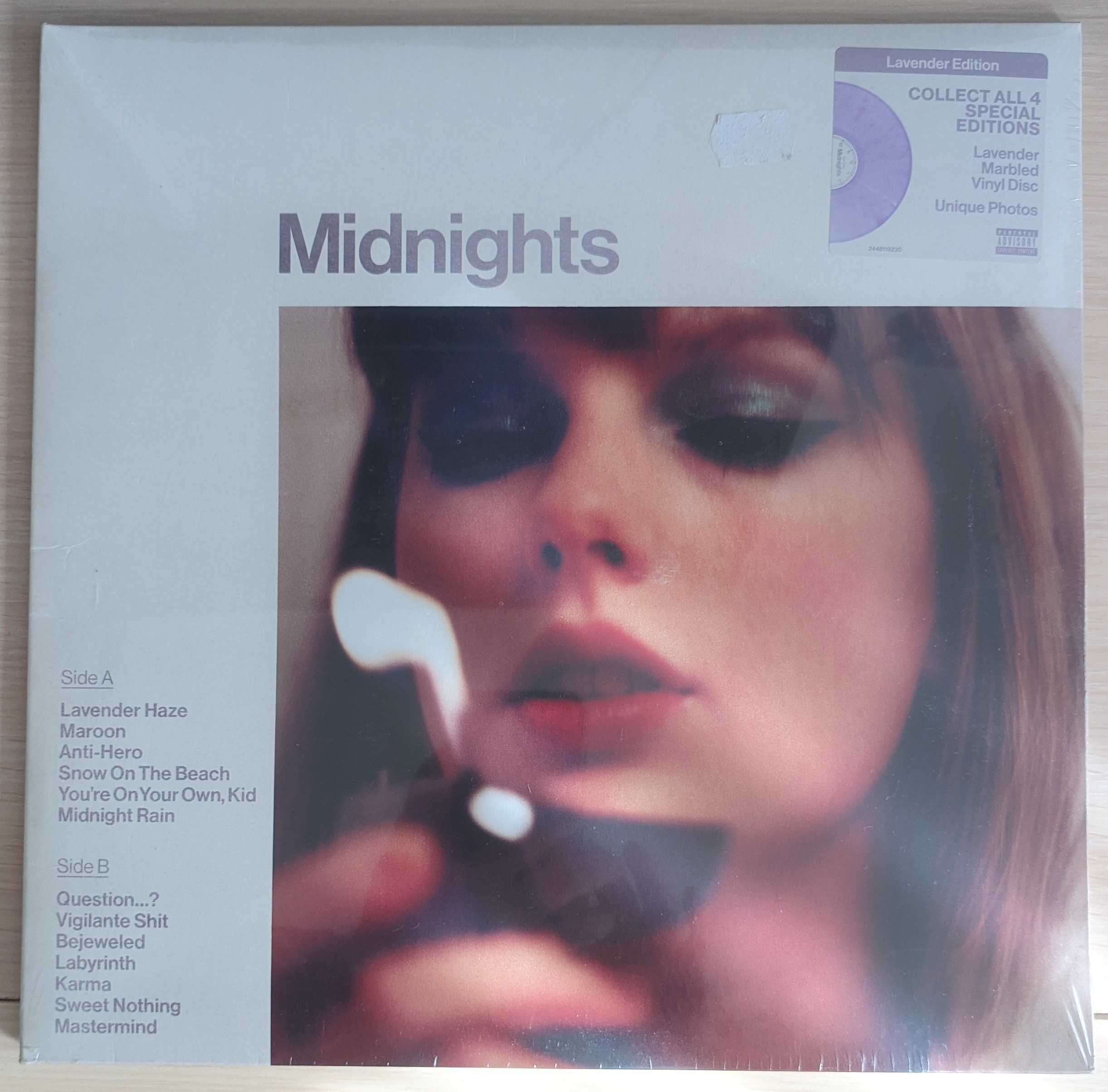 Грамофонна плоча на Taylor Swift - "Midnights" 2022 г.