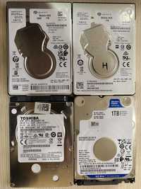 Жесткие диски 1TB 1000-GB 2.5” ноутбучные