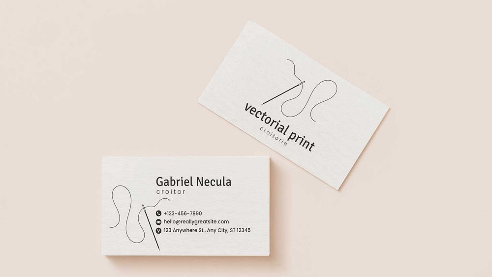 Cărți de Vizită - Standard