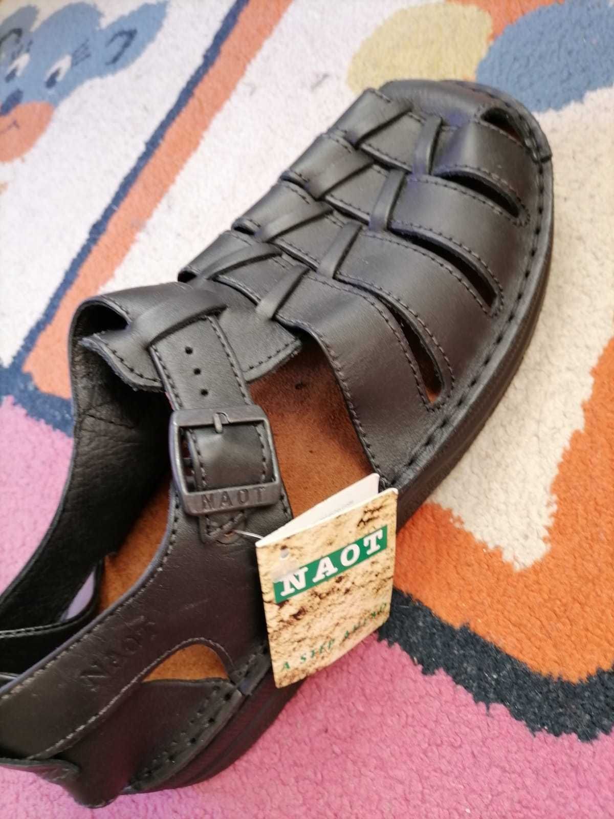 Sandale barbati , piele integral , marca NAOT din Israel , noi