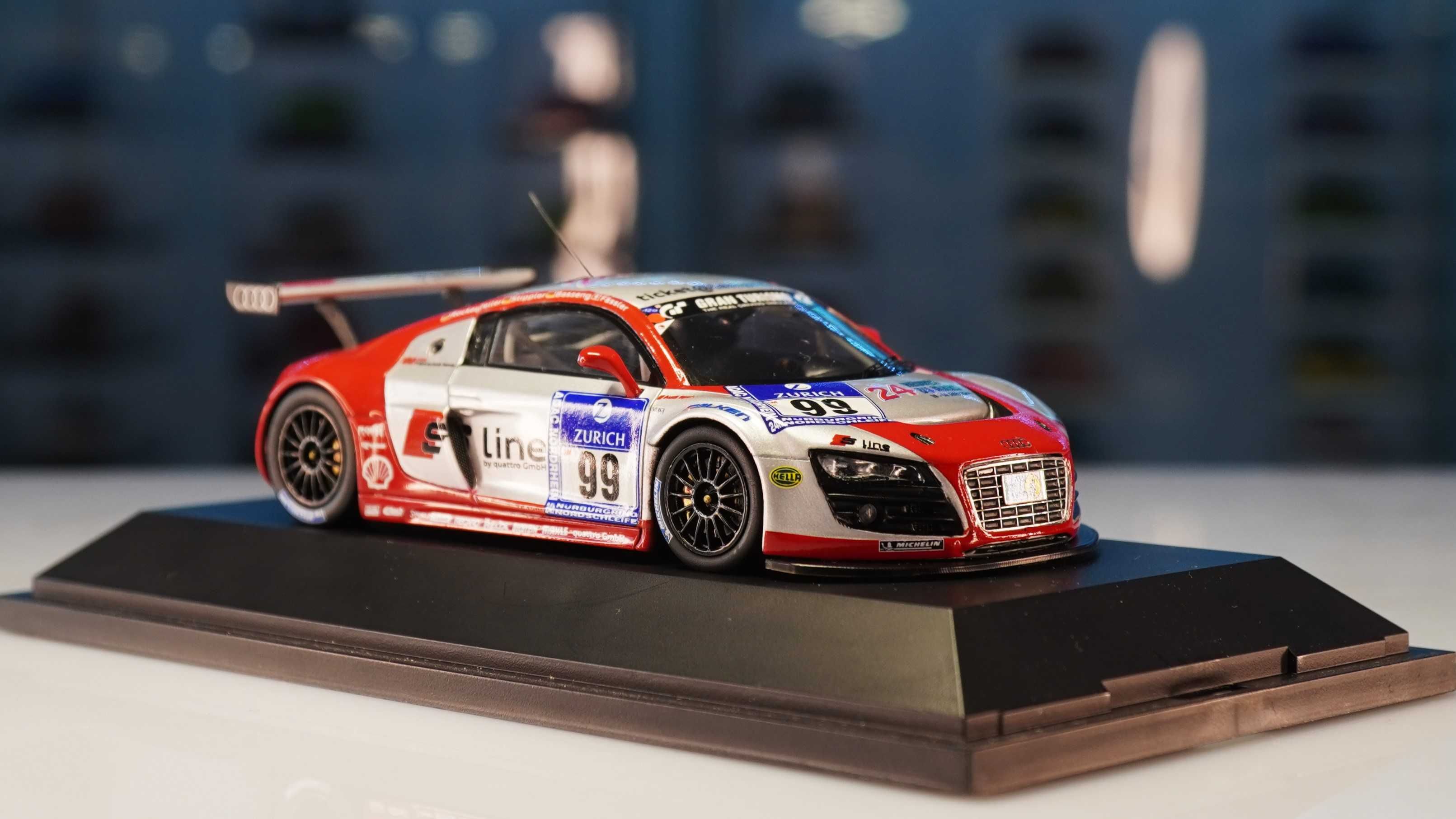 2009 Audi R8 LMS "Nr.99 24h of Nurburgring" - Schuco 1/43