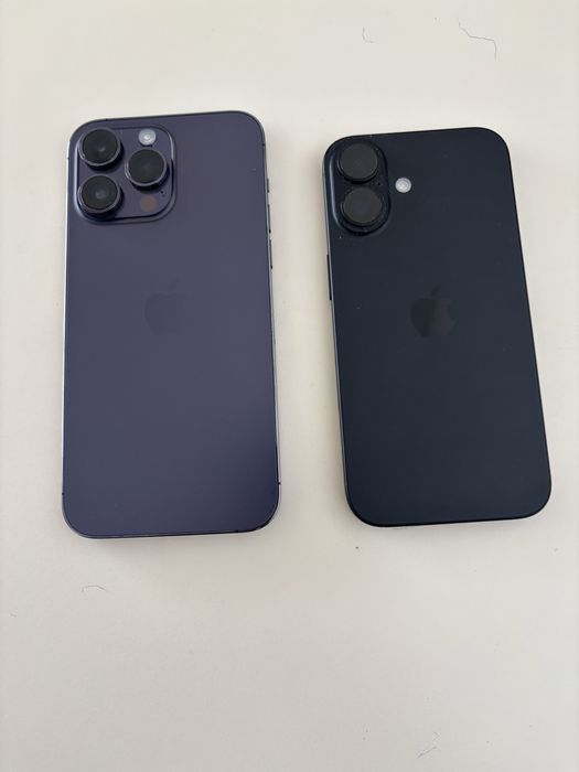 Iphone 14 pro max + iphone 16 simplu