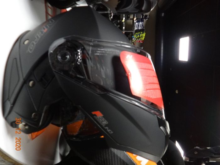 Нов Модел! 2021 Модуларна Мото Каска NITRO F 390 UNO черен мат